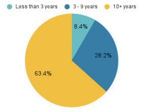 Survey Respondents' Level of Experience