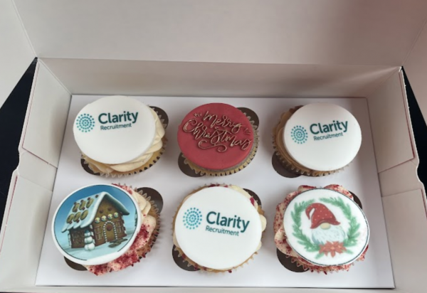 Clarity Recruitment cupcakes