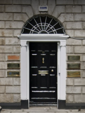 merrion square office door