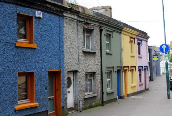 Colourful Houses in Ireland