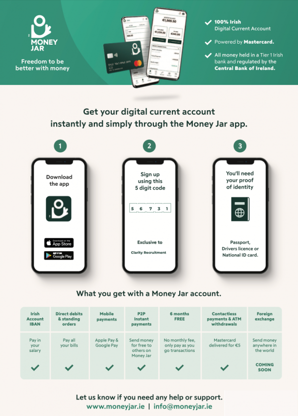 Money Jar Instructions